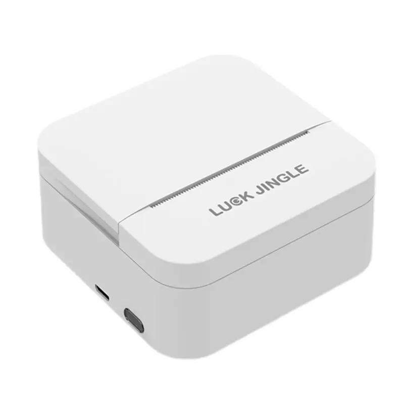 MALL  Sticker Printer Machine - Mini Bluetooth Inkless Thermal Photo Printer Compatible with Android IOS