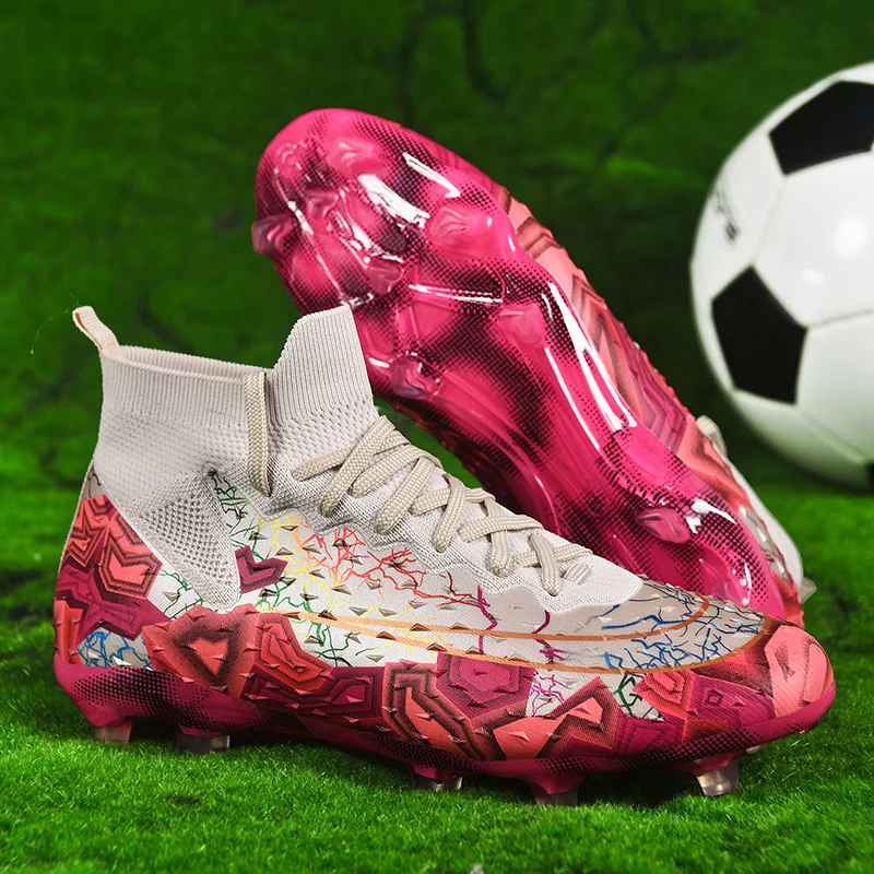 Adult Training Soccer Shoes Social Soccer Shoes Professional Soccer Shoes Outdoor Rivet Turf Comfort Soccer Field Boots