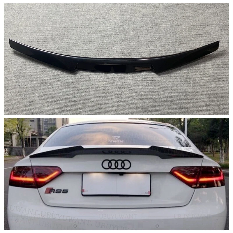 Carbon Fiber Wing For AUDI A5 Rear Spoiler Coupe B8 4Door 2008 2009 2010 2011 2012 2013 2014 2015 2016 Sportback M4 Style