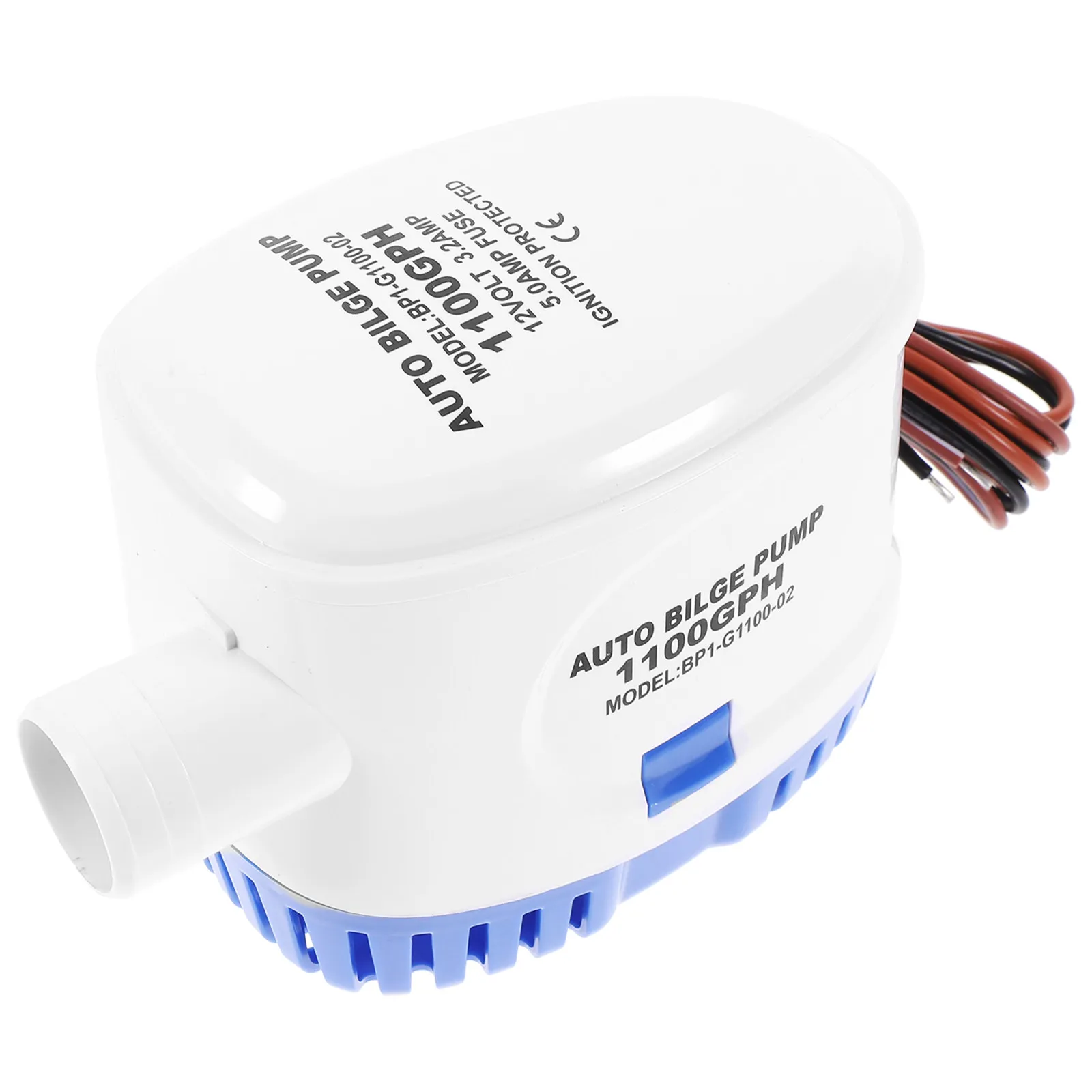 

12V Bilge Water Pump Automatic Control with Internal Float Activation for Boats Pools Spas and Ponds Auto Bilge Pump