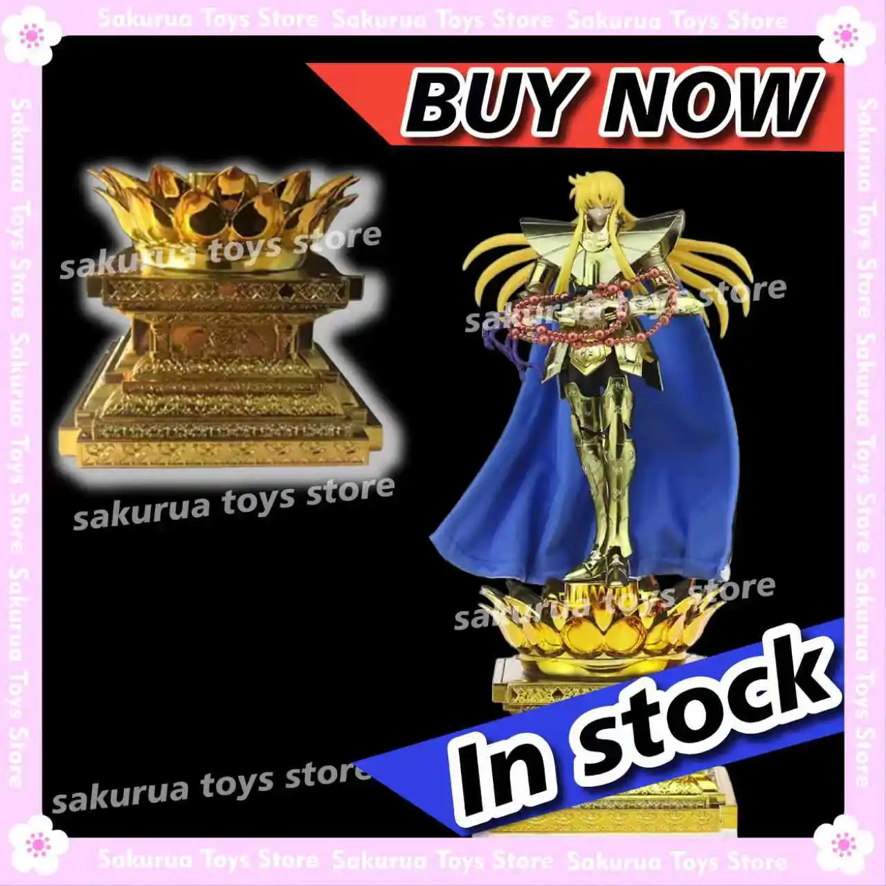 

В наличии Saint Seiya Myth MST Virgin Lotus Base Аксессуары Коллекция фигурок Подарки