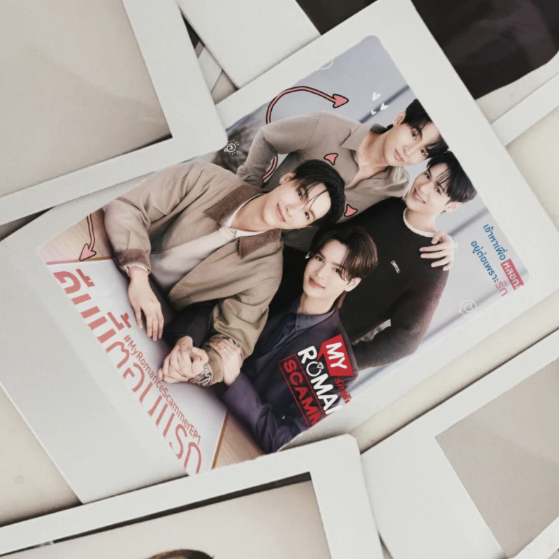 

30/50 шт. фотокарточек Juniormark Ohmpoon Thai TV My Romance Scammer Drama, двусторонняя печать, 3 дюйма