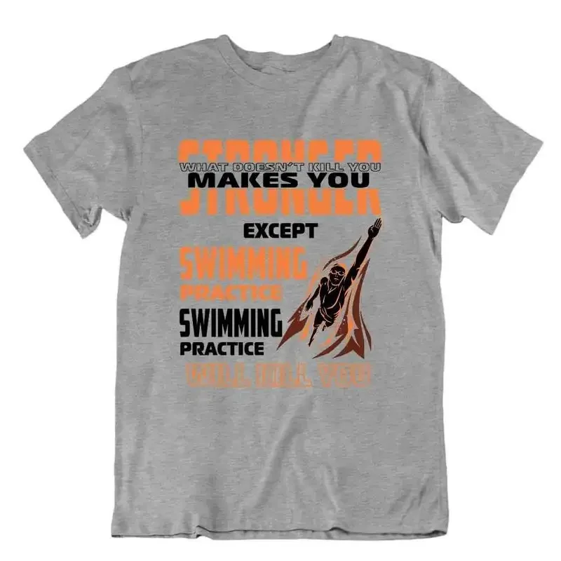 Practice Swimming T SHIRT Funny KarmaTEE Best Idea SHIRT Gift