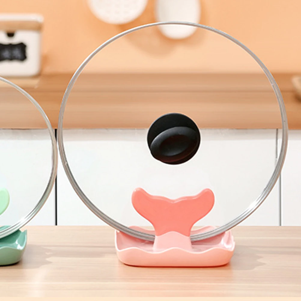 

3Pcs Pot Lid Shelf Spatula Organizer Chopsticks Holder Stable Load-Bearing Kitchen Storage Rack Multi-Functional Display