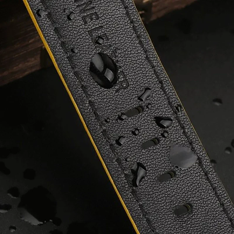 Dla obywatela Sky Eagle niebieski anioł bransoletka druga generacja JY8078 JY8078-01L/52L seria skórzany pasek do zegarka pasek do zegarka 22mm