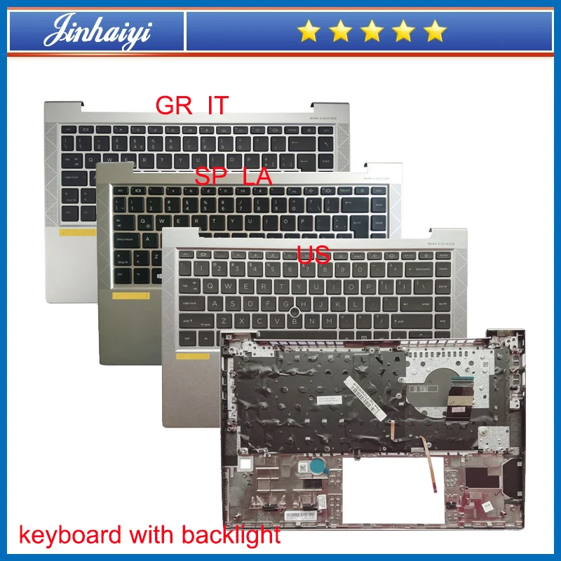 For HP ELITEBOOK 845 840 G7 G8 Palm Rest Shell Keyboard upper Cover laptop case