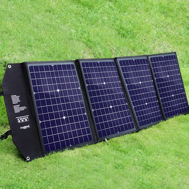 

Solar Panels 80W 100W 120W 200W Portable Foldable Power Station For Home System