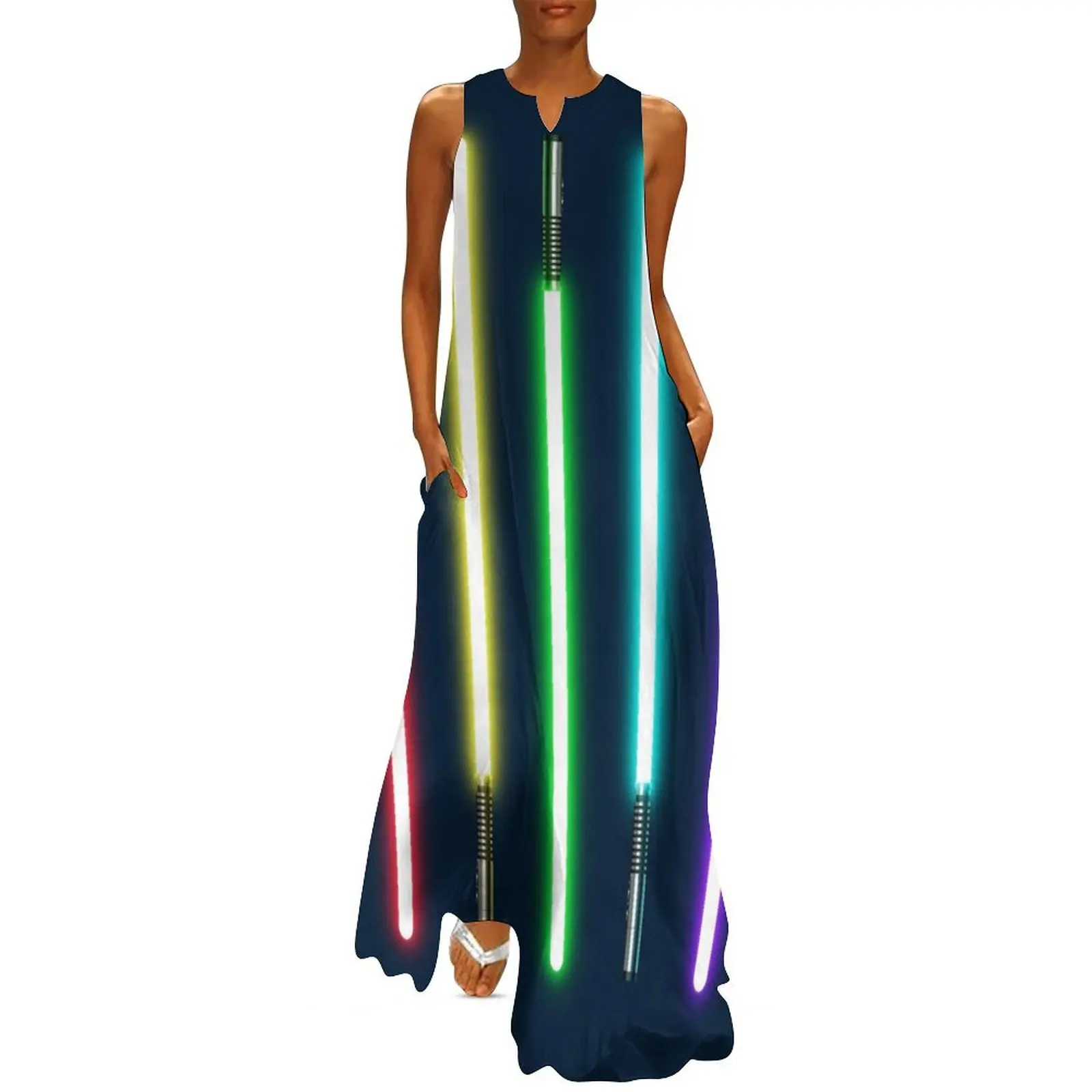 

lightsaber Long Dress prom clothes Dresses chic and elegant woman dress