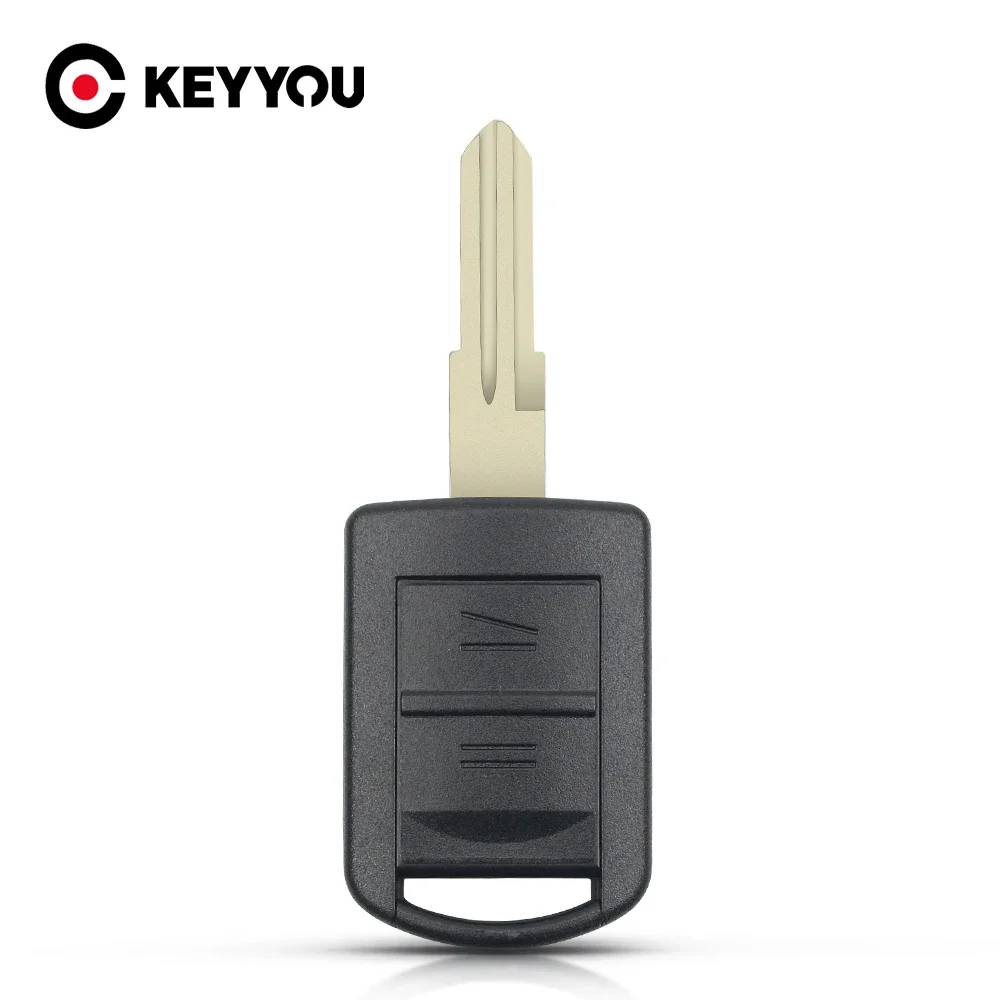 

KEYYOU дистанционный автомобильный ключ для Opel Vauxhall Corsa C Meriva Astra Combo Agila, автоматический брелок HU43/HU100/HU46/YM28, лезвие, 2 кнопки