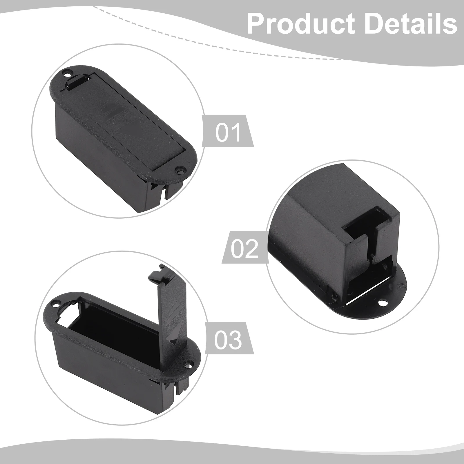 Разъем-батареи-Активный-звукосниматель-Батарея-для-электроинструментов-Для-бас-гитары-Для-электрогитары-815-295-мм