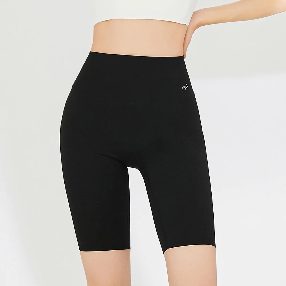

Women High Waist Yoga Shorts 2025 Summer Breathable Workout Shorts Stretchy Gym Running Biker Shorts for Fitness Pilates Lounge