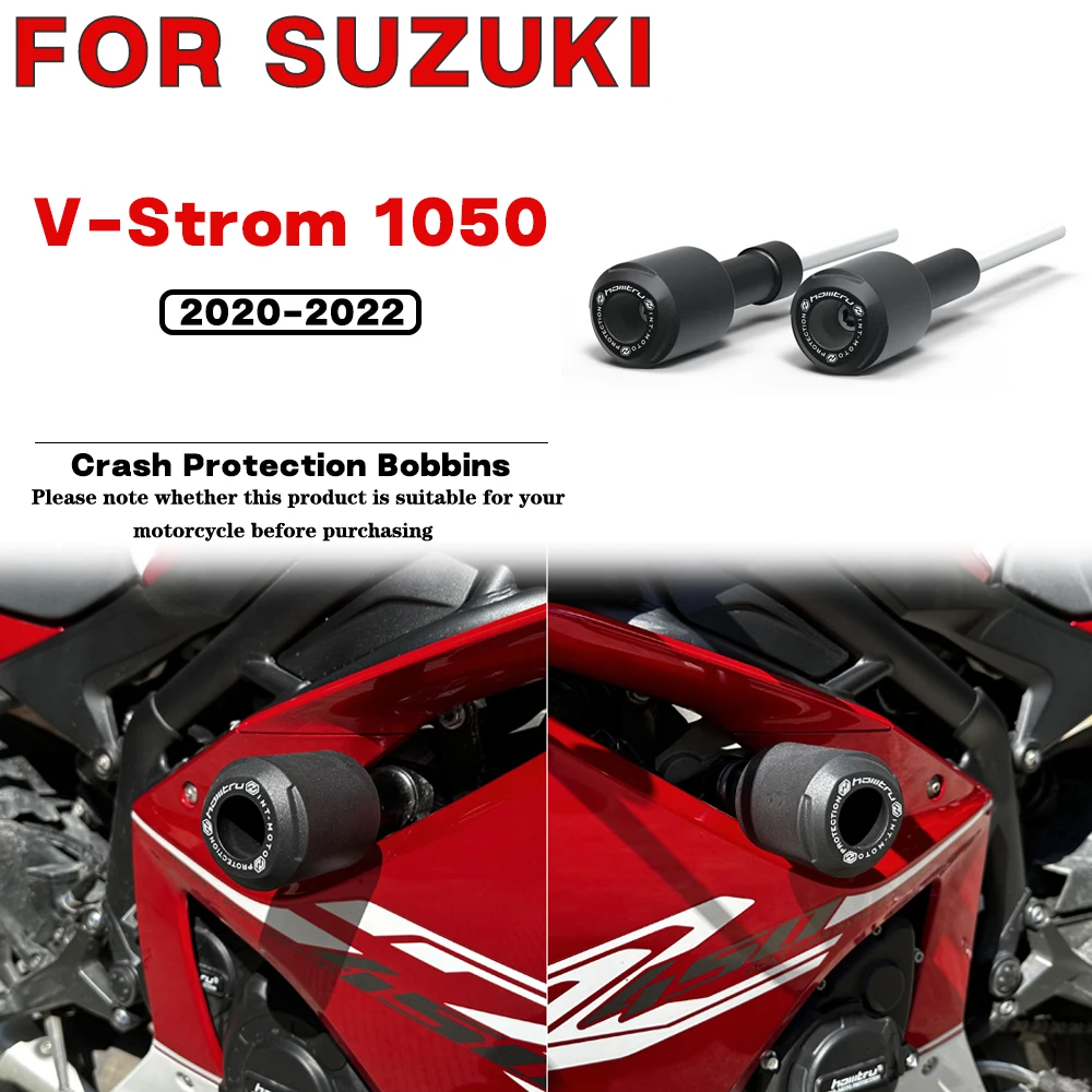 

For SUZUKI V-Strom 1050 1050XT 2020-2022 Motorcycle Frame Crash Protection Sliders Falling Protector Kit Engine Protect Bobbins