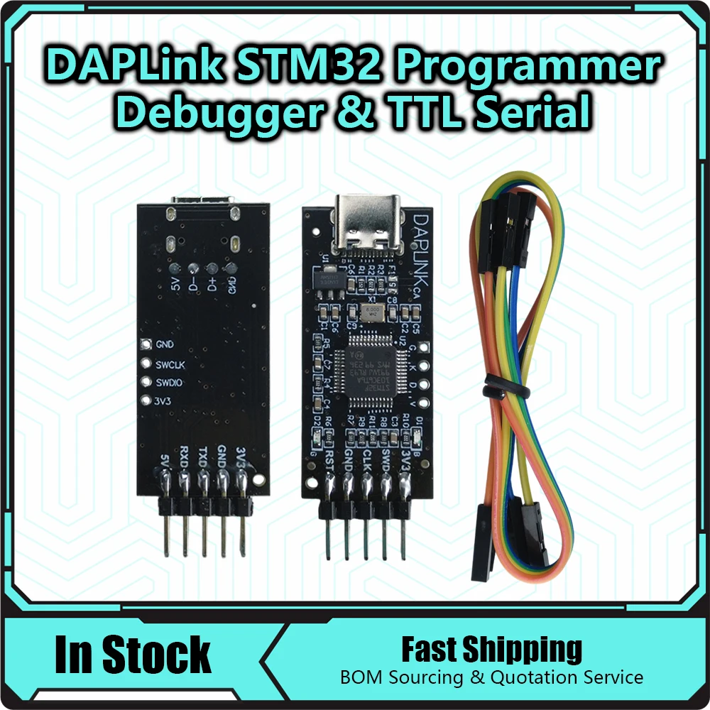 DAPLINK Replaces JLINK OB/STLINK STM32 Burner, Downloader And Emulator ARM For Arduino High Quality