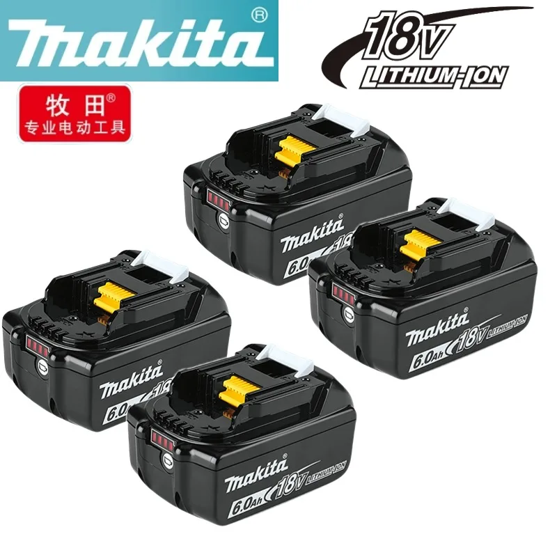 

Original makita Battery BL1860 BL1850B BL1850 BL1840 BL1830 screwdriver battery & charger 18v Replacement Power Tool Batteries