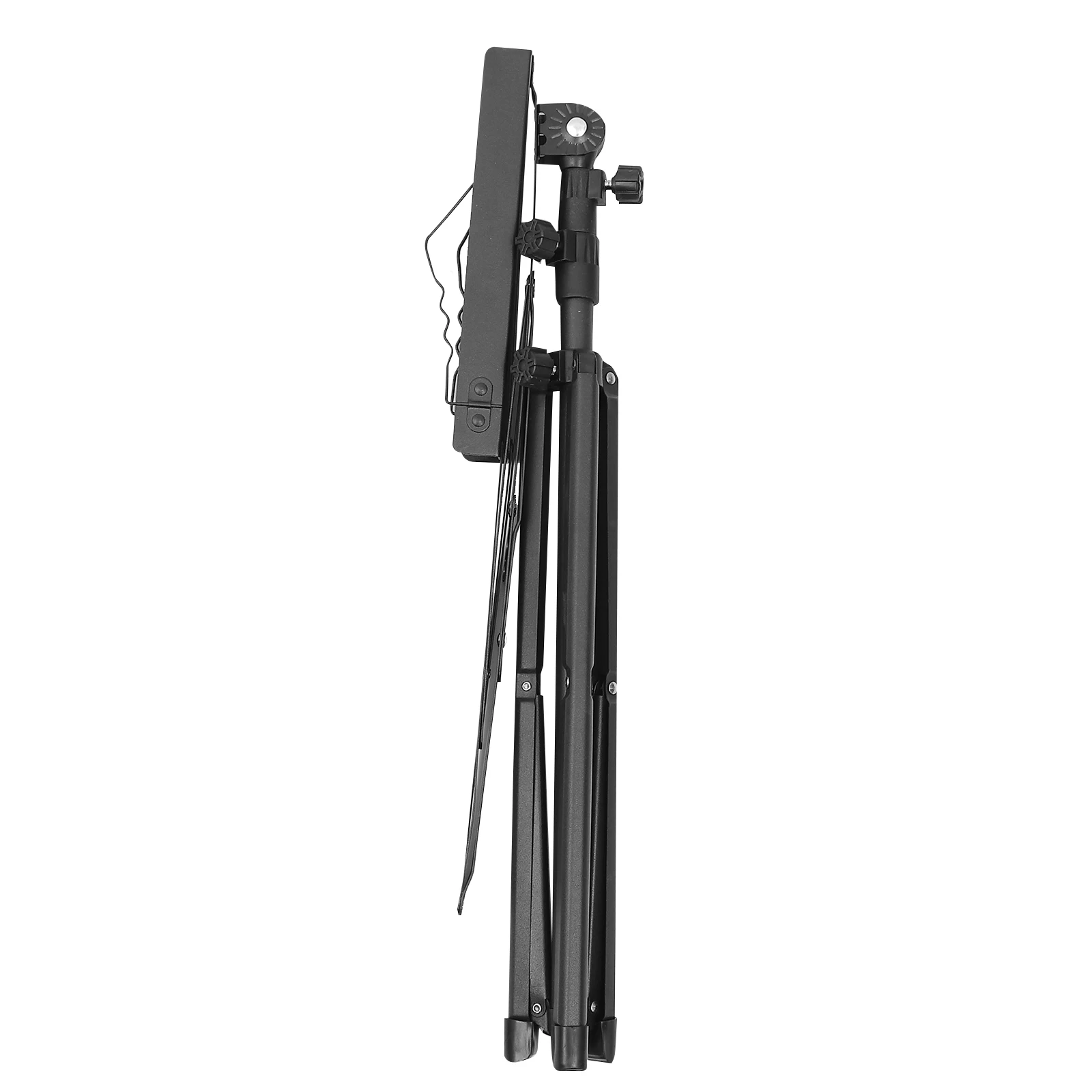 

1 Set Portable Folding Music Score Stand Sheet Rack For Guitar Performance Black Adjustable Durable For Books Tablets Music