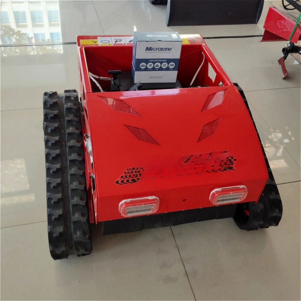 55cm Cutting Width Remote Control Reel Mower Garden Crawler Petrol Lawn Mower CE ISO Certified