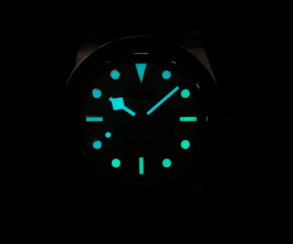 Cronos BB36 Mechanical Men Watch 36mm Automatic PT5000 Sapphire Glass Bushed Bracelet 10ATM L6036M