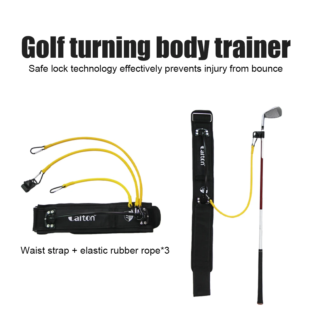 Golf Swing Training Aid Golf supplies Correction Belt Trainer Correction-Golf Swing Elastic Resistance Rope,Golf Club Accessory