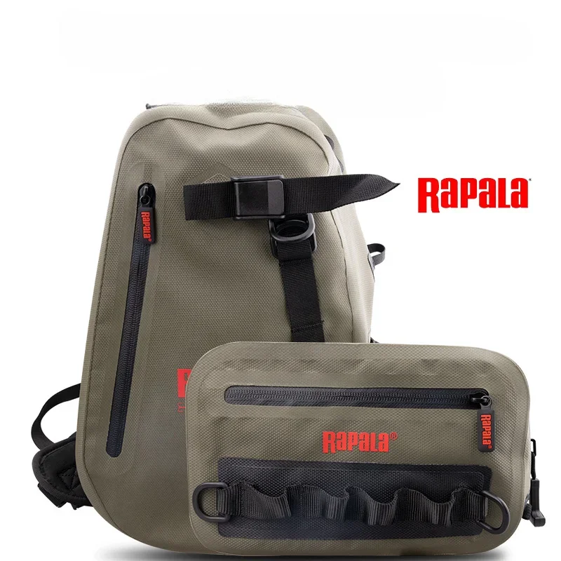 Rapala Outdoor Road Asia Airtight Waterproof Wading Multifunctional Bag Shoulder  Fanny Pack Chest Bag Wild Fishing