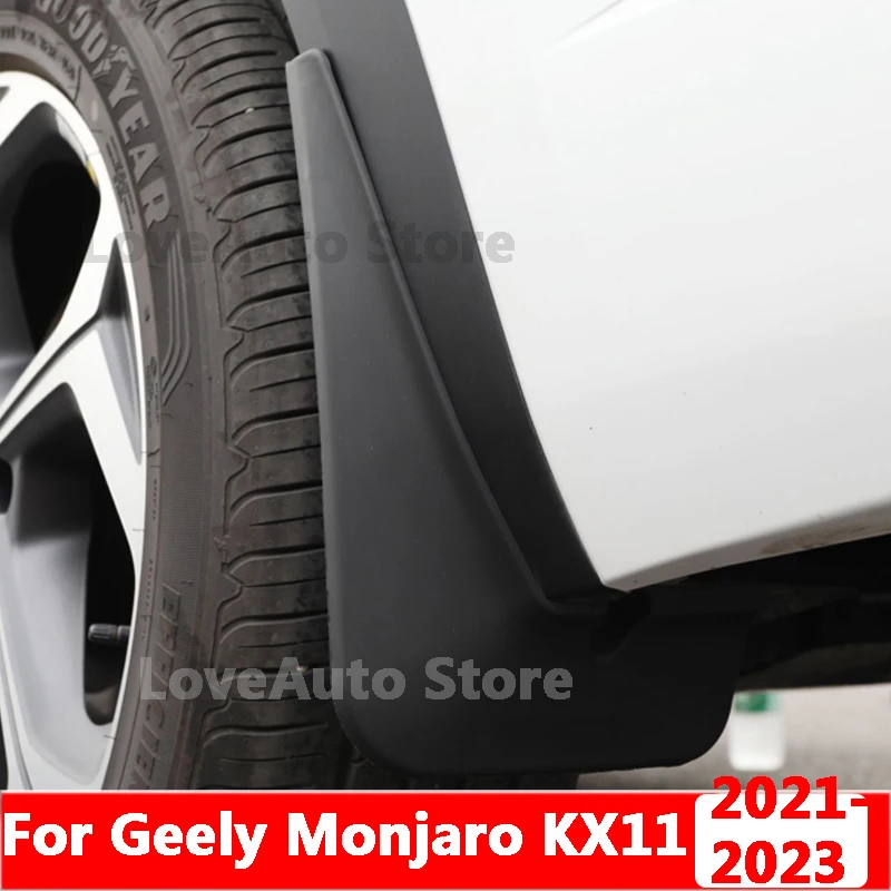 

For Geely Monjaro KX11 Xingyue L 2021-2023 Car Front Rear Mudflaps Fender Flares Mud Flaps Painted Mudguards Guards Accessories