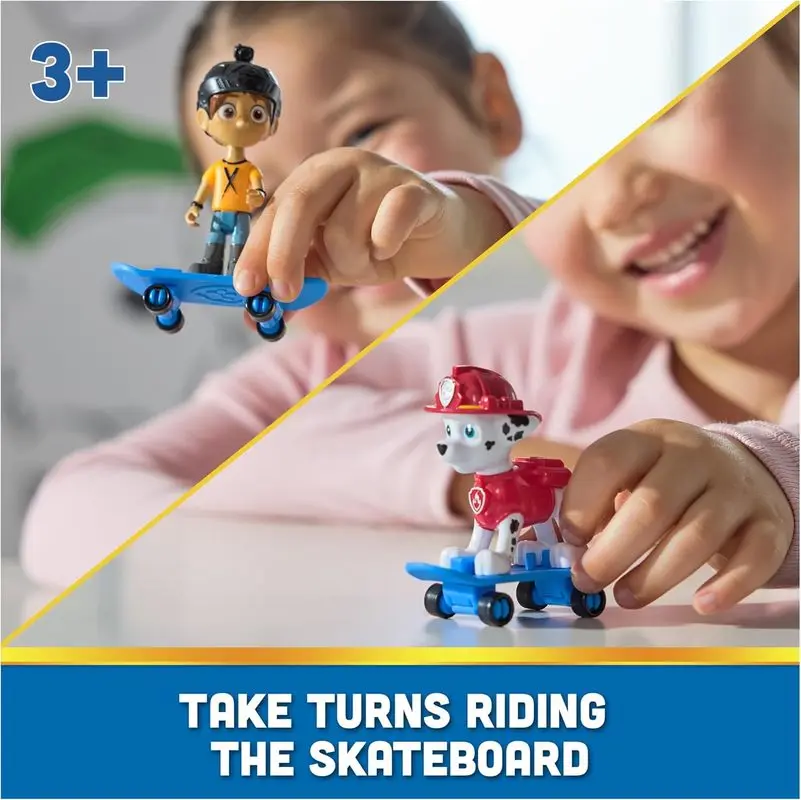 Figurine d'action Paw Patrol Adventure Bay Chase & Humdinger Skye & Farmer Yumi Marshall & Daring Danny X, jouets de collection, en Stock
