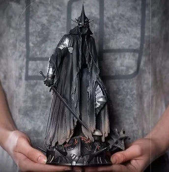 Ferro bruxa rei nazgul ringwraith em senhor anéis figura de ação brinquedos 26cm