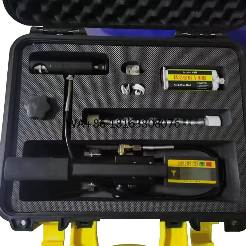Digital Display Pull-Off Adhesion Tester Portable Coating Adhesion Testing Machine for Paint Coating