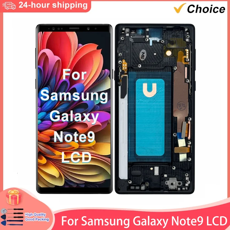 TFT For Samsung Galaxy Note 9 LCD SM-N960F SM-N9600 Display Touch Screen Digitizer Assembly For Galaxy Note9 LCD Replacement