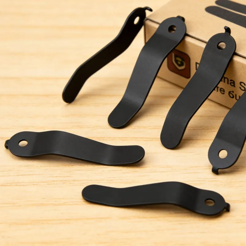 

1Pc Custom Deep Carry Pocket Clip Waist Clamp DIY Parts for Strider SNG SMF Folding Tool DIY Accessories