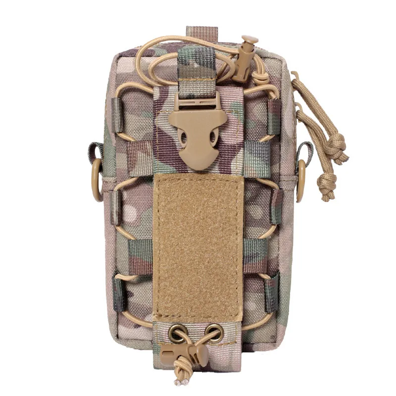 1 قطعة مول EDC الحقيبة زجاجة ماء مقصف غلاية الناقل الرياضة في الهواء الطلق حامل هاتف التخييم التنزه المنظم الخصر حقيبة ظهر #4