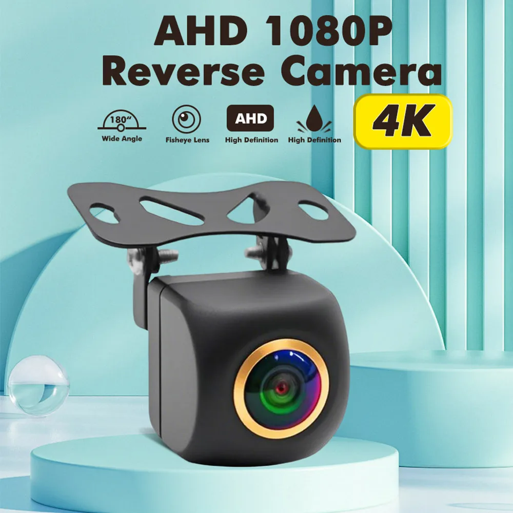 AHD 280W 1080P Vehicle Camera with Night Vision for Rear View Universal Backup Camera Car Monitor Head Unit Audio Reverse Cam