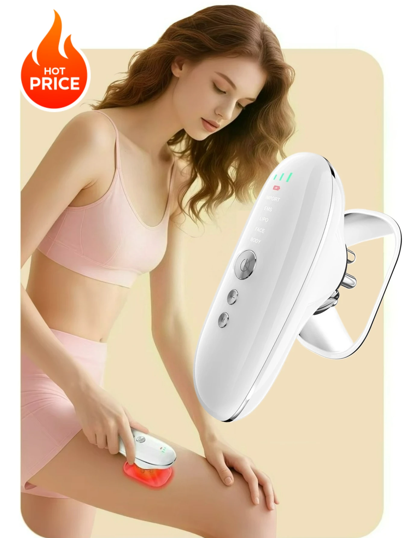 

2025 Best 4In1 Body Sculpting Device For Cellulite Removal And Skin Tightening A Home Use Face Lifting Machine For Belly