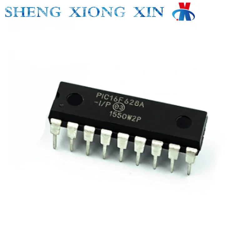 5pcs/Lot New 100% PIC16F628A-I/P DIP-18 PIC16F628A-I/SO SOP-18 8-bit Microcontroller -MCU PIC16F628A Integrated Circuit