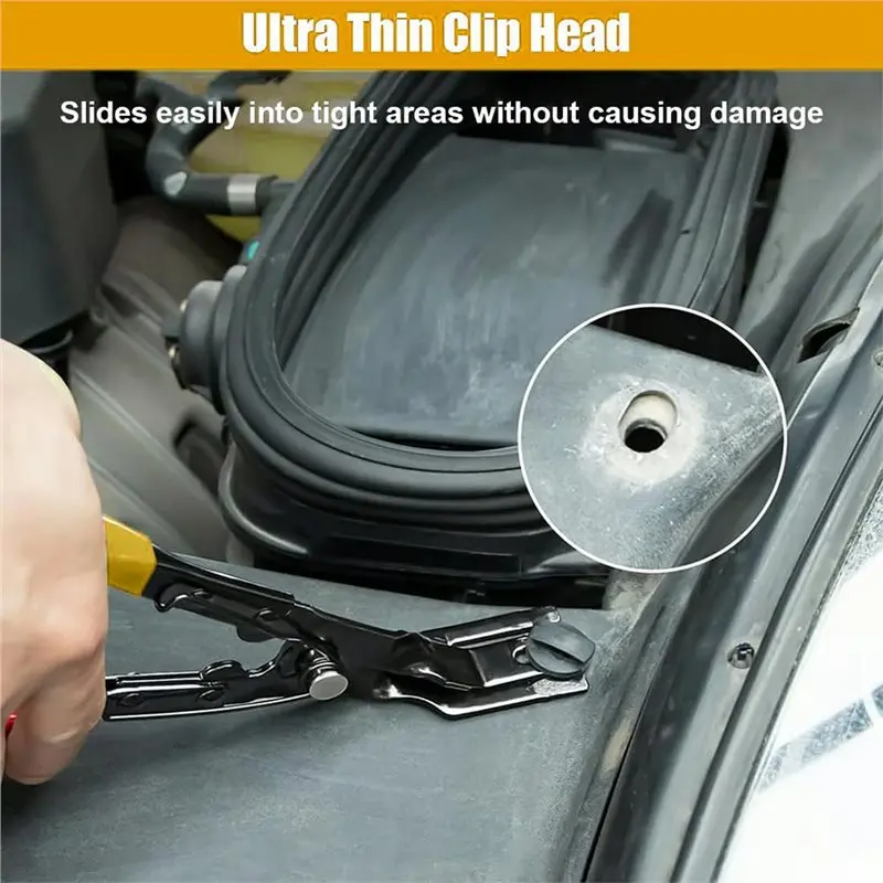 SYW-لوحة القيادة لتنجيد السيارة، مجموعة أدوات إزالة الكسوة التلقائية المتقدمة - مجموعة كماشة بمشبك لوحة مكونة من 3 قطع بالإضافة إلى حقيبة التخزين #2