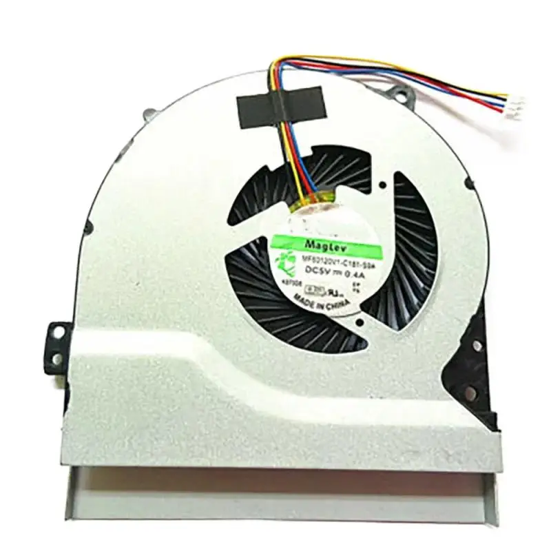 WYORESY CPU Cooling Fan Cooler For ASUS X450V X550C X550 X450C X450 K552V A550V F550C 4wire dc5v