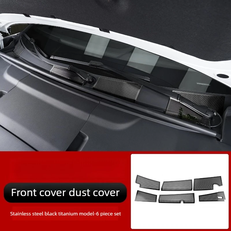 Front Hood Dust Cover For Zeekr 001 2026 Nacelle Out of Trend Protective Cover Insect Net Car Modification Accessories Supplies
