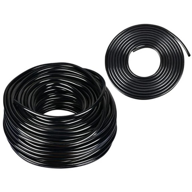 Misting Nozzles Kit Fog Nozzles & 30M Meter 1/4 Inch Blank Distribution Pipe Drip Irrigation Hose