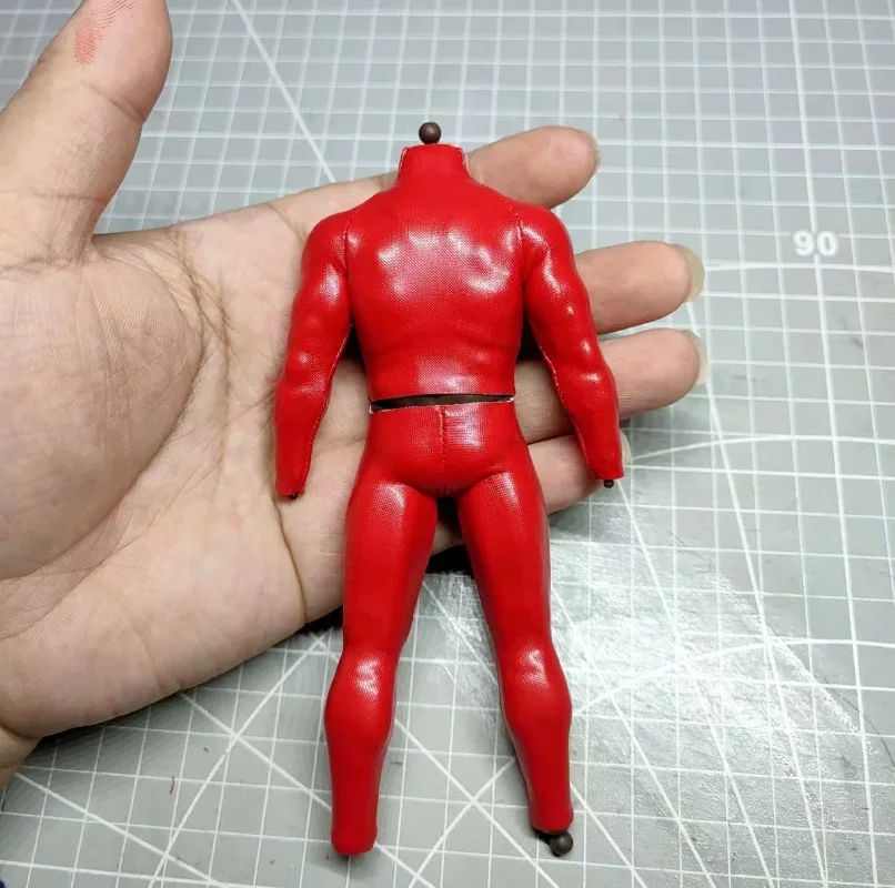 1/12 Scale Soldier Red Jumpsuit Model for 6\'\'vtoys