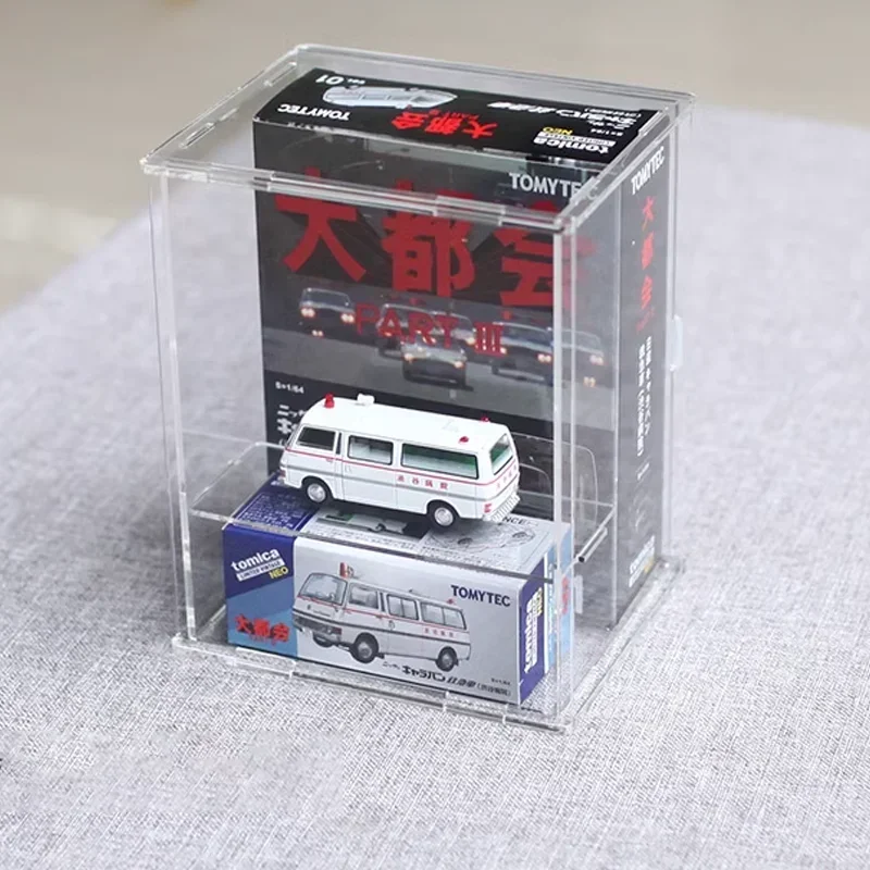 TAKARA TOMY TOMYTEC Tomica 1/64 Metropolis Vol.01 PART Ⅲ Shibuya Hospital Ambulance Alloy Toy Motor Car Diecast Metal Model Gift