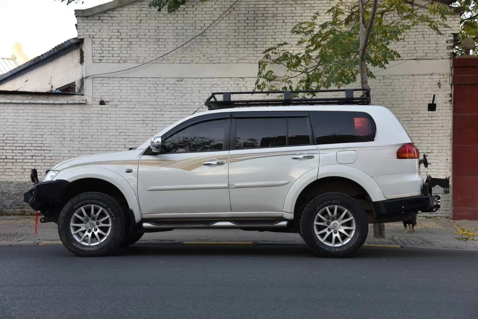 

Suitable For Mitsubishi Jinchang Front Protection Bar