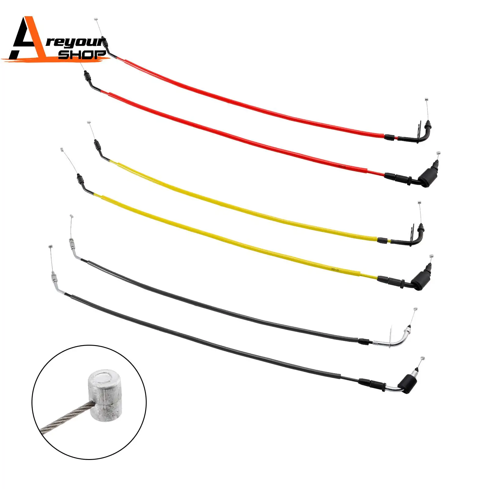 

Throttle Cable Wire for Suzuki GSXR600 GSXR750 2011-2023