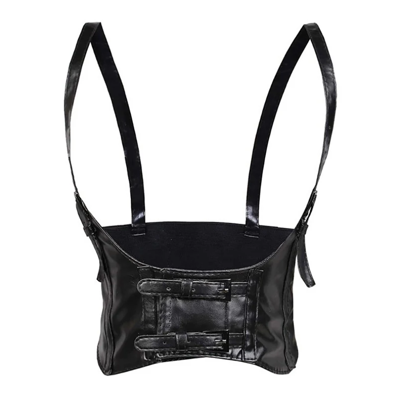 Женский сексуальный кожаный эластичный широкий пояс с осами, корсет под грудью