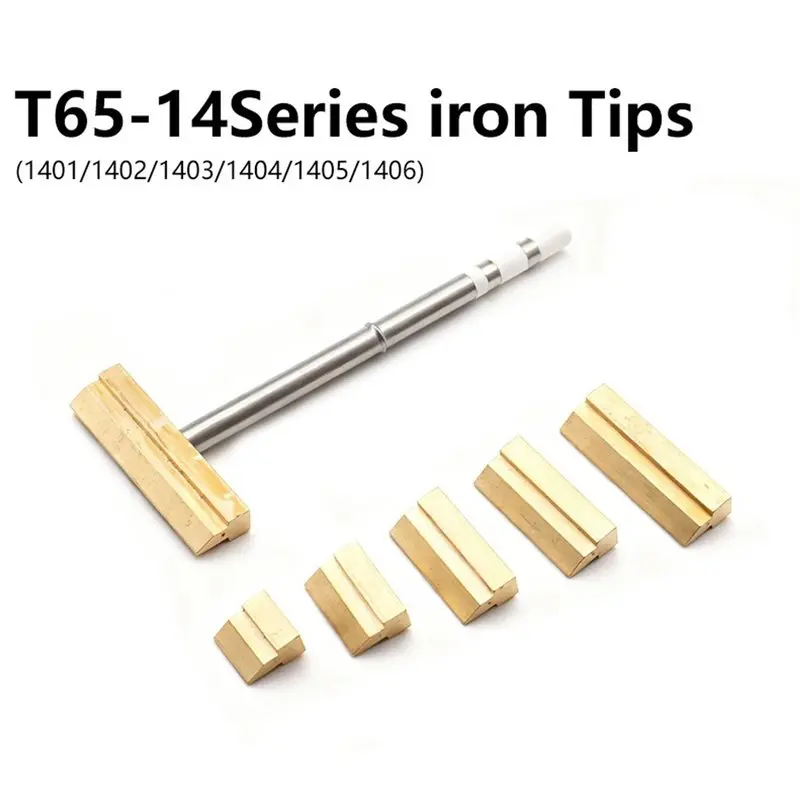 Year-Round Sale T-Spade T65 14 Series Soldering Iron Tip Scraper Shovel Spatula Type Welding Tip Station(1401/1402/1403/1404/140