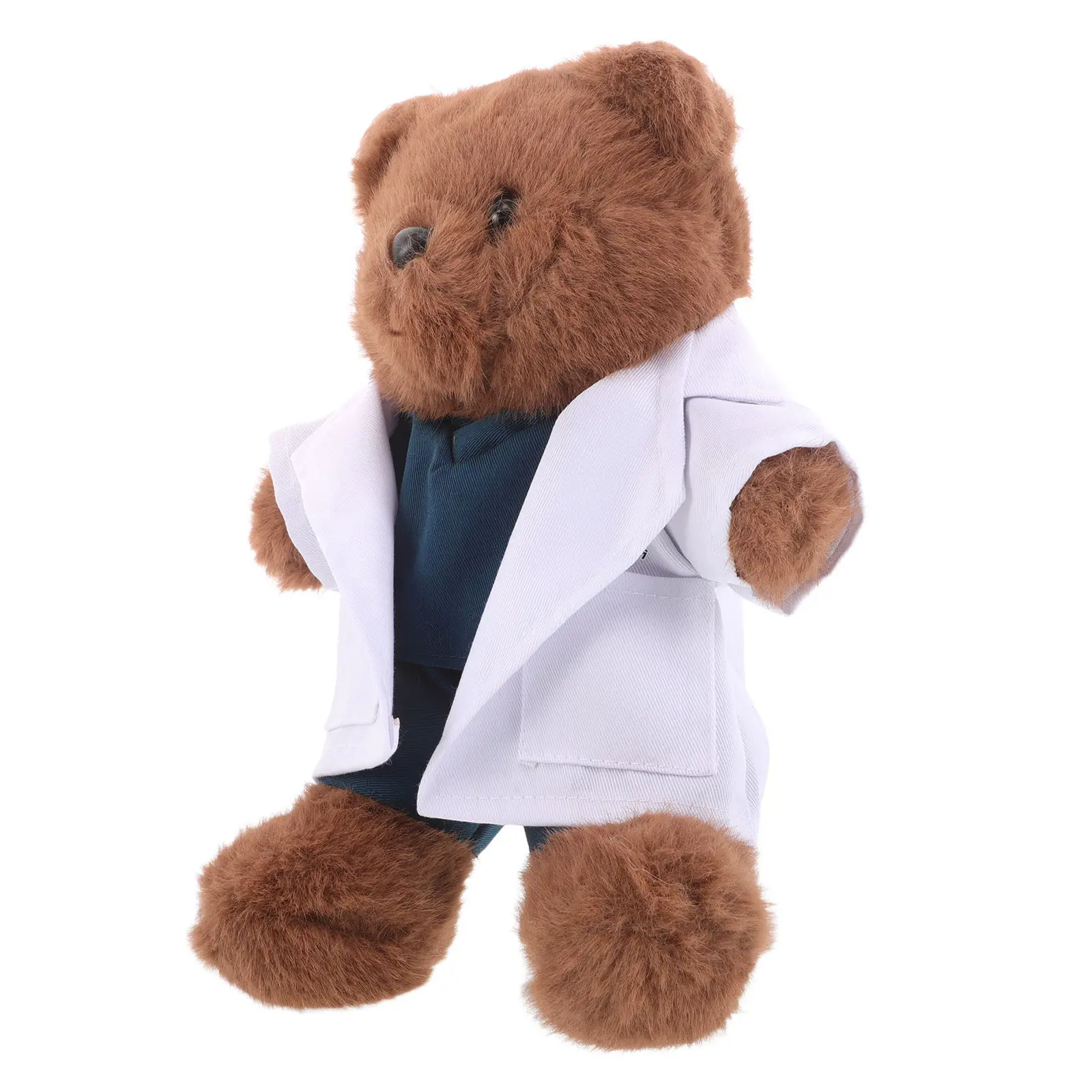 

Compact Lightweight Doctor Bear Stuffed Animal Perfect for Hospital Visits Classroom Comfort Graduation Present Nurse Day Gift
