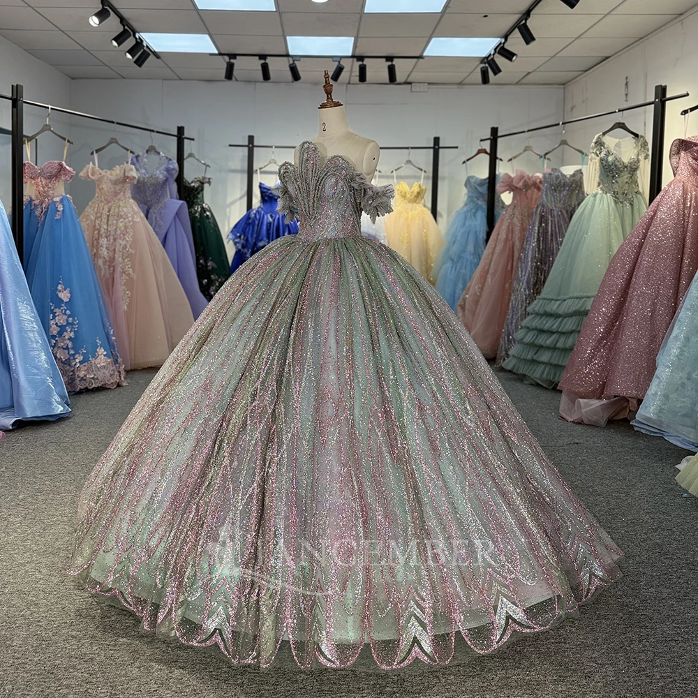 Internacional vestido de baile recortado vestidos quinceanera 2025 plissado doce 16 vestidos de 15 anos rendas até personalizar