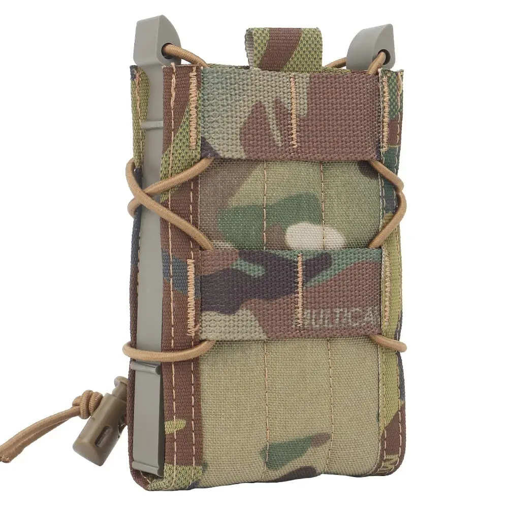 

Tactical Single Shot 5.56 Magazine Pouch Molle Feature Pack Hunting Shooting Gear, Quick Release Magazine Bag