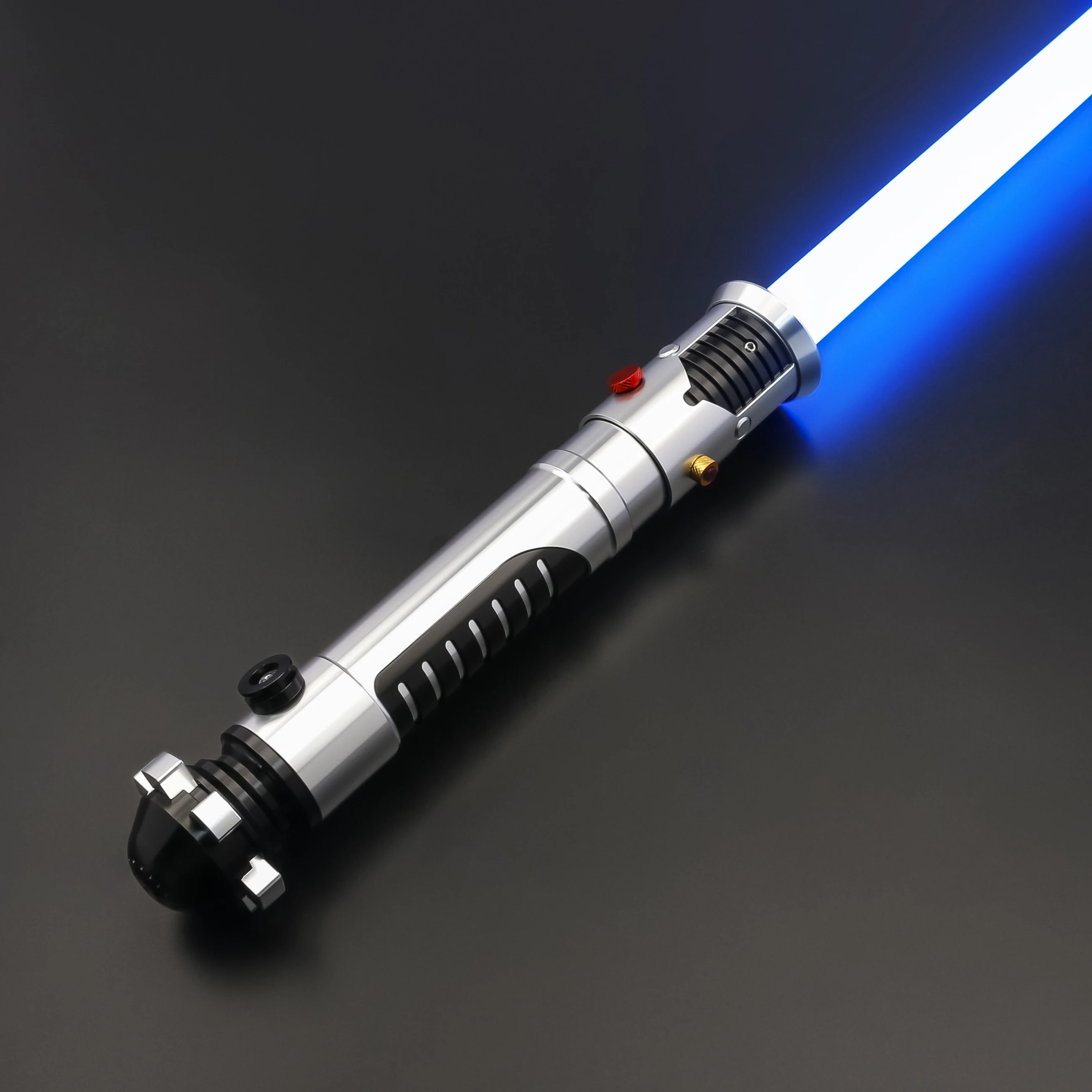 TXQSABER Lightsaber Obi-Wan EP1 Laser Sword Heavy Dueling Metal Hilt Smooth Swing Blaster FOC Colors Changing Light Sword Toys