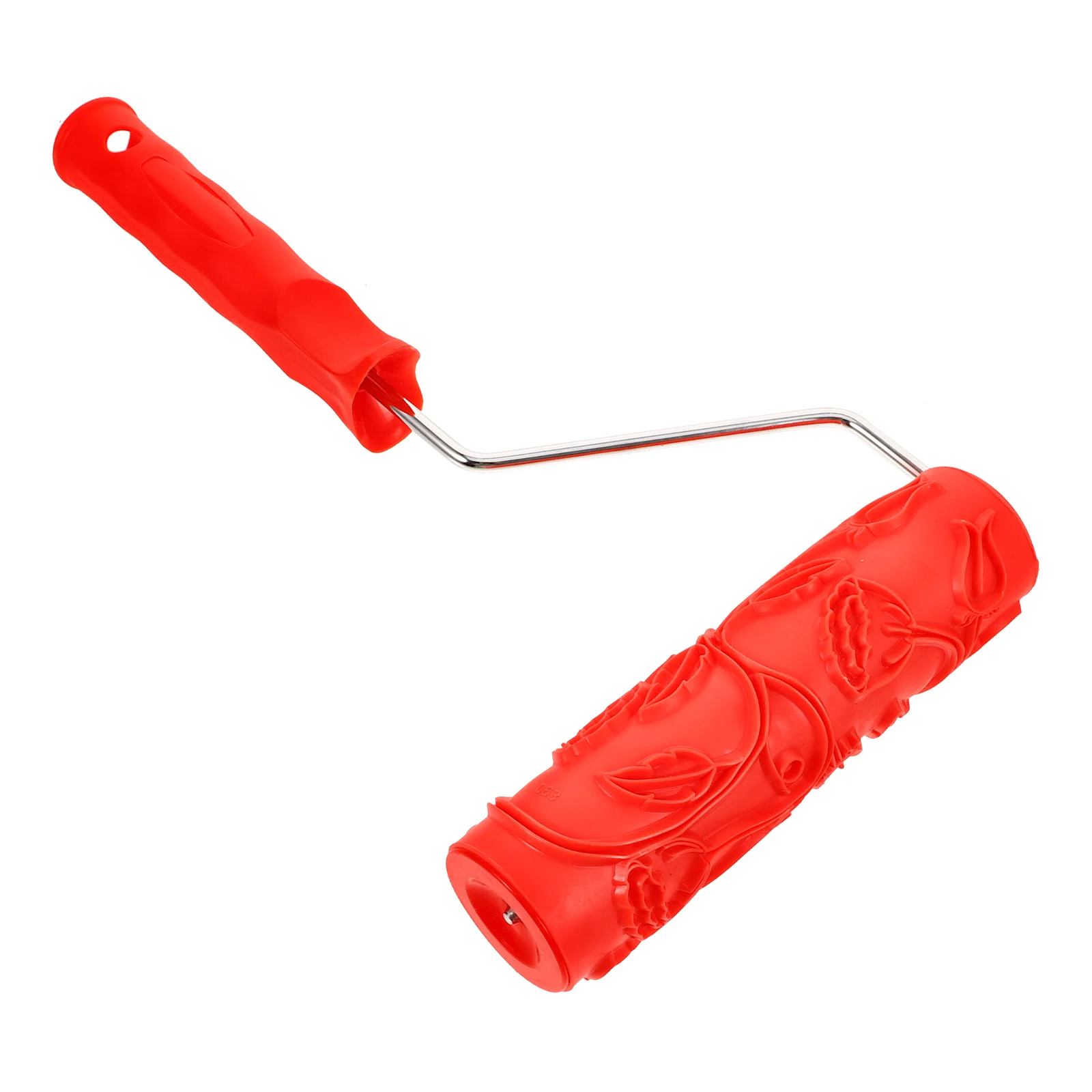 

Patterned Rubber Paint Roller Wall Texture Tool For Drywall Embossed Wall Painting Decorative Printmaking Roller Diy Home