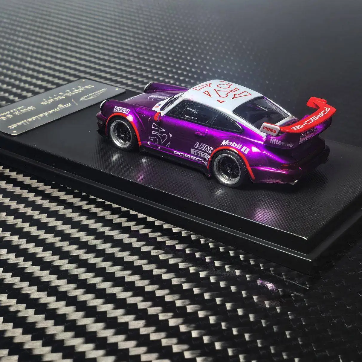 MC640024P 1/64 964 High Wing Diecast Model Alloy Model