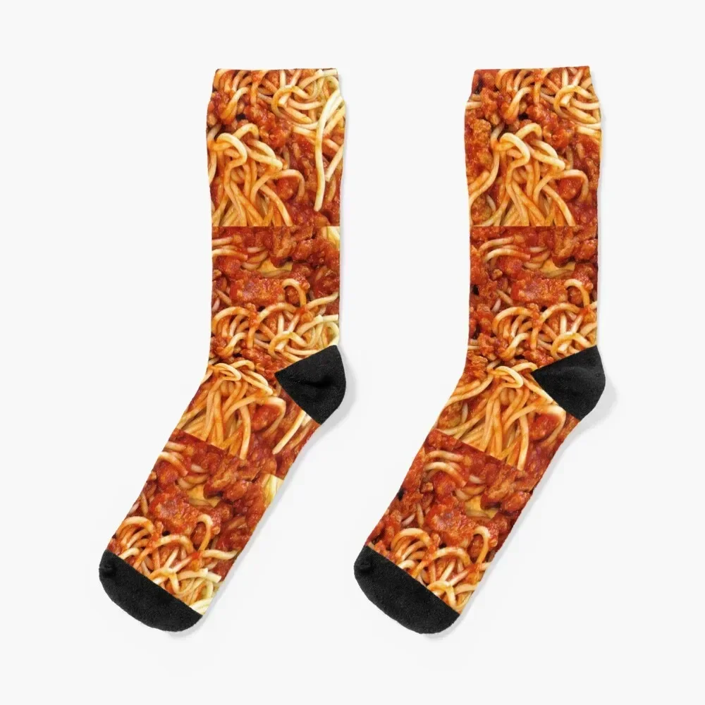 Spaghetti With Sauce Socks floor gift halloween man Man Socks Women's